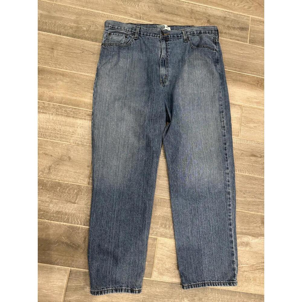 Levi’s Signature Relaxed Fit Jeans Men’s 42x32 Blue Denim Straight Leg‎ Mid Rise